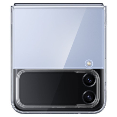 Husa pentru Samsung Galaxy Z Flip4 - Spigen Air Skin - Crystal Clear - 4