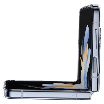 Husa pentru Samsung Galaxy Z Flip4 - Spigen Air Skin - Crystal Clear - 5