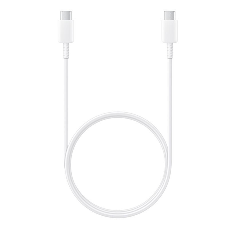 Cablu de date Samsung tip C, 3A, 1m, alb, bulk, EP-DA705BWE - 5