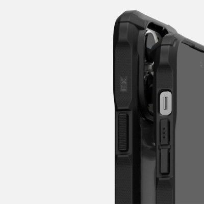 Husa pentru iPhone 14 Pro Max - Ringke Fusion X - Black - 7