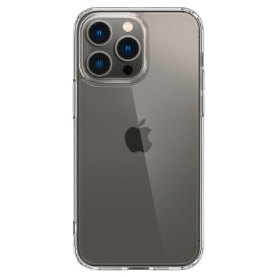 Husa pentru iPhone 14 Pro Max - Spigen Ultra Hybrid - Crystal Clear - 3