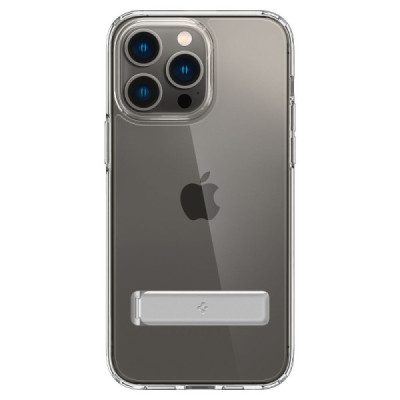 Husa pentru iPhone 14 Pro  - Spigen Ultra Hybrid S - Crystal Clear - 4