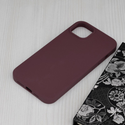 Husa pentru iPhone 14 Plus - Techsuit Soft Edge Silicone - Plum Violet - 3