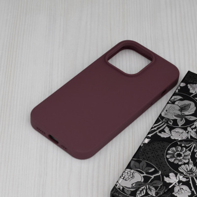 Husa pentru iPhone 14 Pro - Techsuit Soft Edge Silicone - Plum Violet - 3