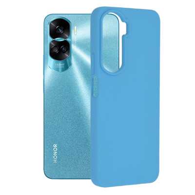 Husa Honor 90 Lite Techsuit Soft Edge Silicone, blue - 1