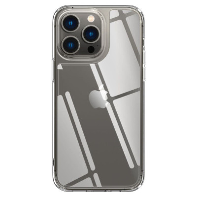 Husa pentru iPhone 14 Pro Max - Spigen Quartz Hybrid - Crystal Clear - 6