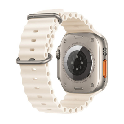 Curea pentru Apple Watch 1/2/3/4/5/6/7/8/9/SE/SE 2 (38/40/41mm) - Techsuit Watchband (W038) - White - 4