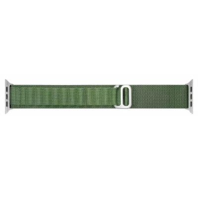 Curea pentruApple Watch 1/2/3/4/5/6/7/8/9/SE/SE 2 (38/40/41mm) - Techsuit Watchband (W037) - Army Green - 3