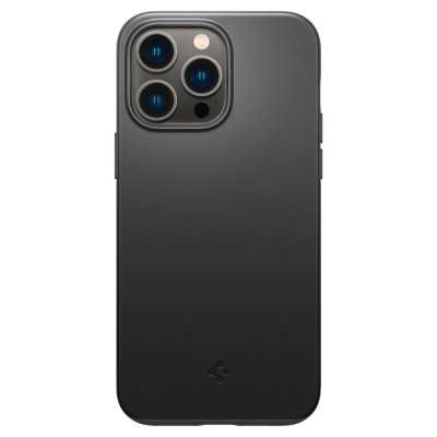 Husa iPhone 14 Pro Max Spigen Thin Fit, negru - 4