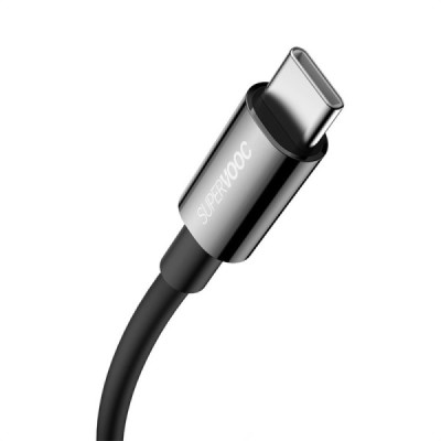 Cablu de Date USB la Type-C 65W, 2m - Baseus Superior Series (CAYS001001) - Black - 1
