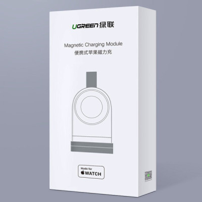 Incarcator Wireless Magnetic pentru Apple Watch 5V - Ugreen (50944) - White - 7