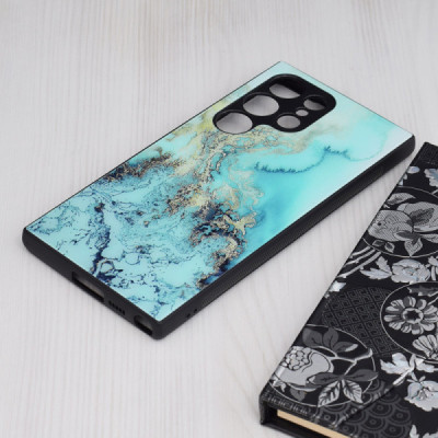 Husa pentru Samsung Galaxy S23 Ultra - Techsuit Glaze Series - Blue Ocean - 2