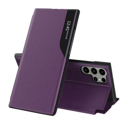 Husa pentru Samsung Galaxy S23 Ultra - Techsuit eFold Series - Purple - 1