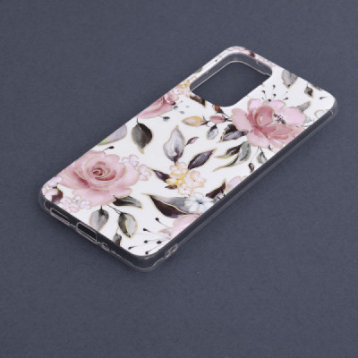 Husa pentru Samsung Galaxy A33 5G - Techsuit Marble Series - Chloe White - 5