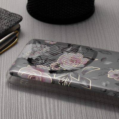 Husa pentru iPhone 14 Plus - Techsuit Marble Series - Bloom of Ruth Gray - 3