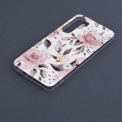 Husa pentru Samsung Galaxy S23 Plus - Techsuit Marble Series - Chloe White - 5