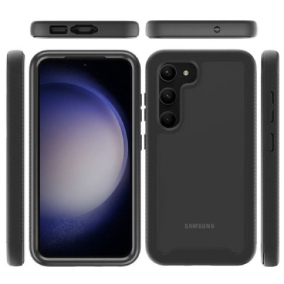 Husa pentru Samsung Galaxy S23 + Folie - Techsuit Defense360 Pro - Black - 2