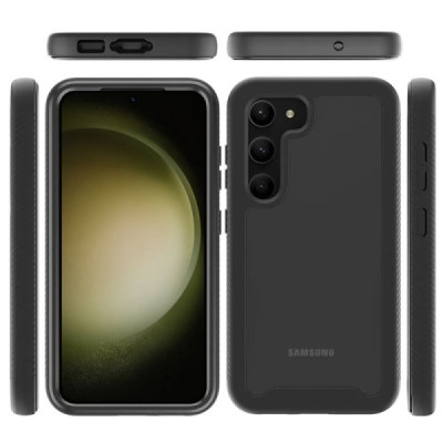 Husa pentru Samsung Galaxy S23 Plus + Folie - Techsuit Defense360 Pro - Black - 2