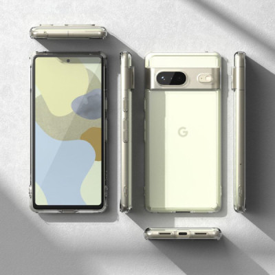 Husa pentru Google Pixel 7 - Ringke Fusion - Clear - 4