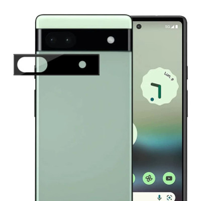 Folie Camera pentru Google Pixel 6a - Techsuit Full Camera Glass - Black - 1