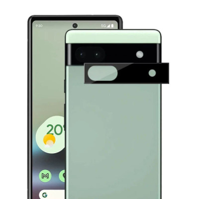 Folie Camera pentru Google Pixel 6a - Techsuit Full Camera Glass - Black - 2