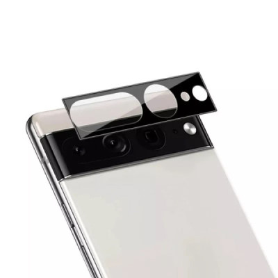Folie Camera pentru Google Pixel 7 Pro - Techsuit Full Camera Glass - Black - 1