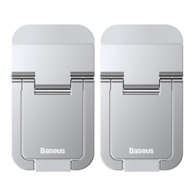 Suport Laptop pentru Birou (set 2) - Baseus (LUZC000012) - Silver - 2