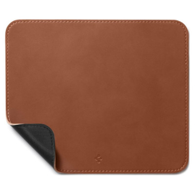 Mouse Pad - Spigen Waterproof Velo Vegan Leather (LD301) - Brown - 1