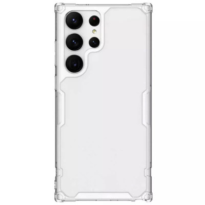 Husa pentru Samsung Galaxy S23 Ultra - Nillkin Nature TPU Pro Case - Transparent - 1
