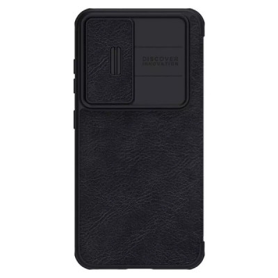 Husa pentru Samsung Galaxy S23 - Nillkin QIN Leather Pro Case - Black - 1