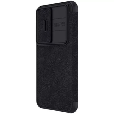 Husa pentru Samsung Galaxy S23 - Nillkin QIN Leather Pro Case - Black - 4