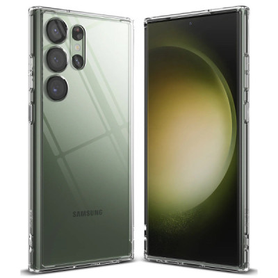 Husa pentru Samsung Galaxy S23 Ultra - Ringke Fusion - Clear - 1