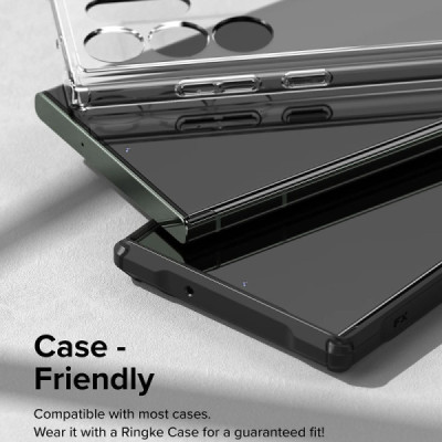 Folie pentru Samsung Galaxy S23 Ultra (set 2) - Ringke Dual Easy WingFull - Clear - 3