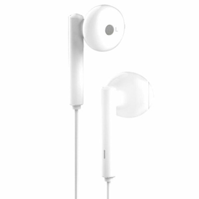 Casti Audio Jack Cu Microfon - Huawei (AM115) - White (Blister Packing) - 8