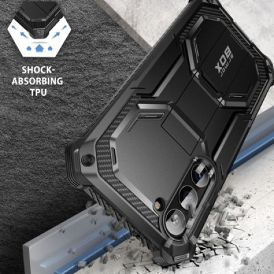 Husa pentru Samsung Galaxy S23 Plus + Folie - I-Blason Armorbox - Black - 4