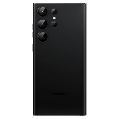 Folie Camera pentru Samsung Galaxy S23 Ultra (set 2) - Spigen Optik.tR EZ FIT - Black - 2