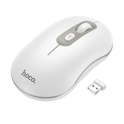 Mouse Wireless  1000-1600 DPI - Hoco (GM21) - White - 1