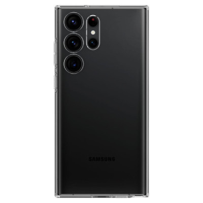 Husa pentru Samsung Galaxy S23 Ultra - Spigen Liquid Crystal - Clear - 3