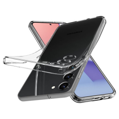 Husa pentru Samsung Galaxy S23 Plus - Spigen Liquid Crystal - Clear - 4