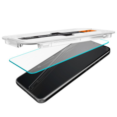 Folie pentru Samsung Galaxy S23 (set 2) - Spigen Glas.tR EZ FIT - Clear - 2