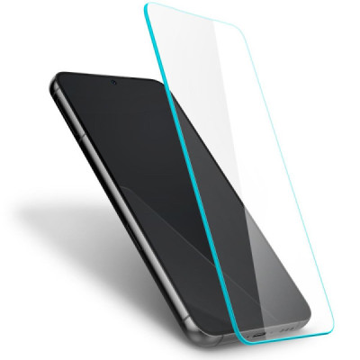 Folie pentru Samsung Galaxy S23 Plus - Spigen Glas.tR Slim - Clear - 2