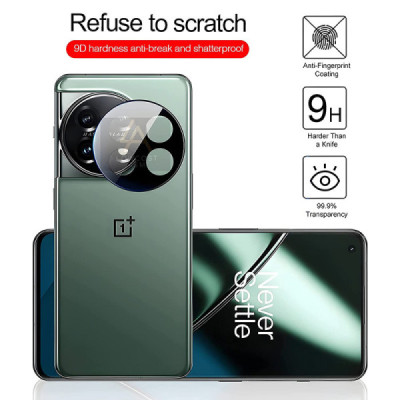 Folie Camera pentru OnePlus 11 - Techsuit Full Camera Glass - Black - 4