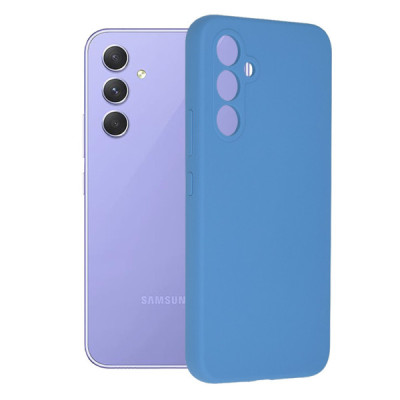 Husa pentru Samsung Galaxy A54 - Techsuit Soft Edge Silicone - Denim Blue - 1