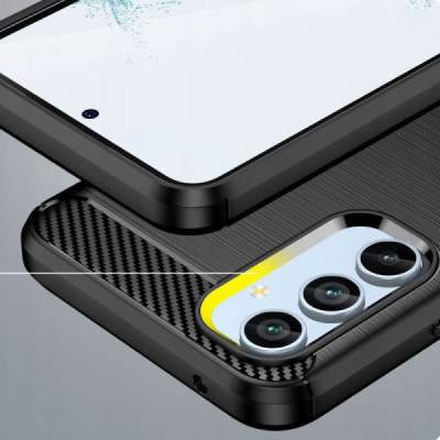 Husa pentru Samsung Galaxy A34 5G - Techsuit Carbon Silicone - Black - 4