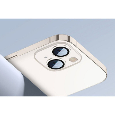 Folie Camera pentru iPhone 14 / iPhone 14 Plus - ESR Lens Protector Tempered Glass - Black - 6