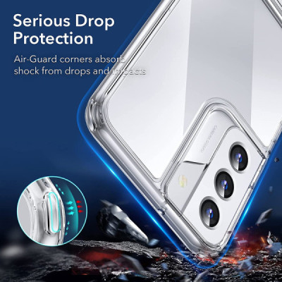 Husa pentru Samsung Galaxy S22 5G - ESR Air Shield Boost Kickstand - Clear - 5