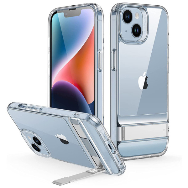 Husa pentru iPhone 13 - ESR Air Shield Boost Kickstand - Clear