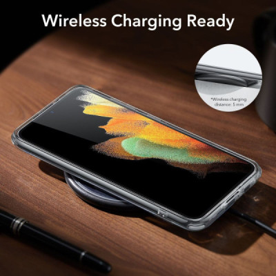 Husa pentru Samsung Galaxy S23 Plus - ESR Air Shield Boost Kickstand - Clear - 3