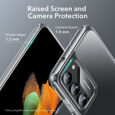 Husa pentru Samsung Galaxy S23 Plus - ESR Air Shield Boost Kickstand - Clear - 5