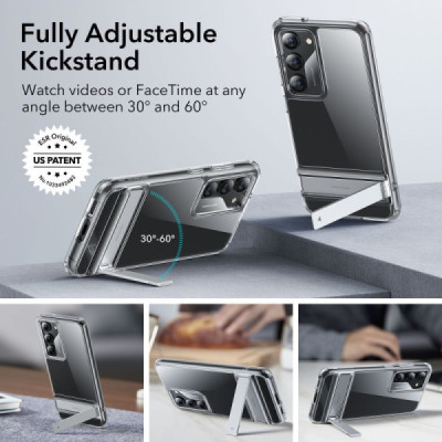 Husa pentru Samsung Galaxy S23 Plus - ESR Air Shield Boost Kickstand - Clear - 7